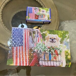 Puzzlebug All American Pup Puzzle 500 Pieces